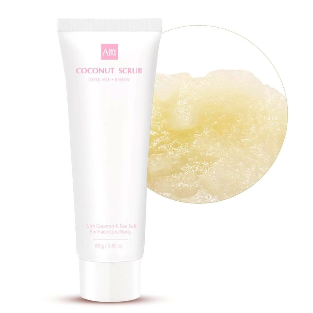 ANAIRUI Coconut & Sea Salt Exfoliate Renew Scrub
